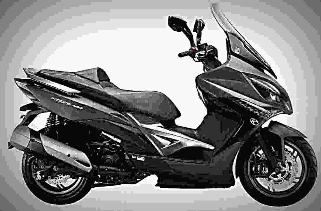Kymco Xciting 400i ABS 2017 4 motorbike A4 Photo Print