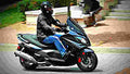 Kymco Xciting 500 RI ABS 2017 1 motorbike A4 Photo Print