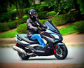 Kymco Xciting 500 RI ABS 2017 3 motorbike A4 Photo Print