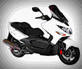 Kymco Xciting 500 RI ABS 2017 4 motorbike A4 Photo Print