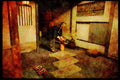 Kyoto Japan 145022 The Entryway Is Wetted Down For Visitors, An Ancient Rite A4 Limited Edition Watercolour Print