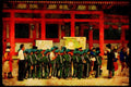 Kyoto Japan 145030 A Guided Shrine Tour For Junior High School Students A4 Limited Edition Watercolour Print