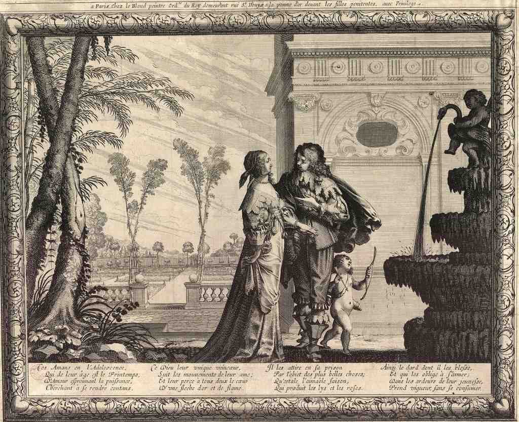 L Adolescence 17thc Vintage A4 Photo Print