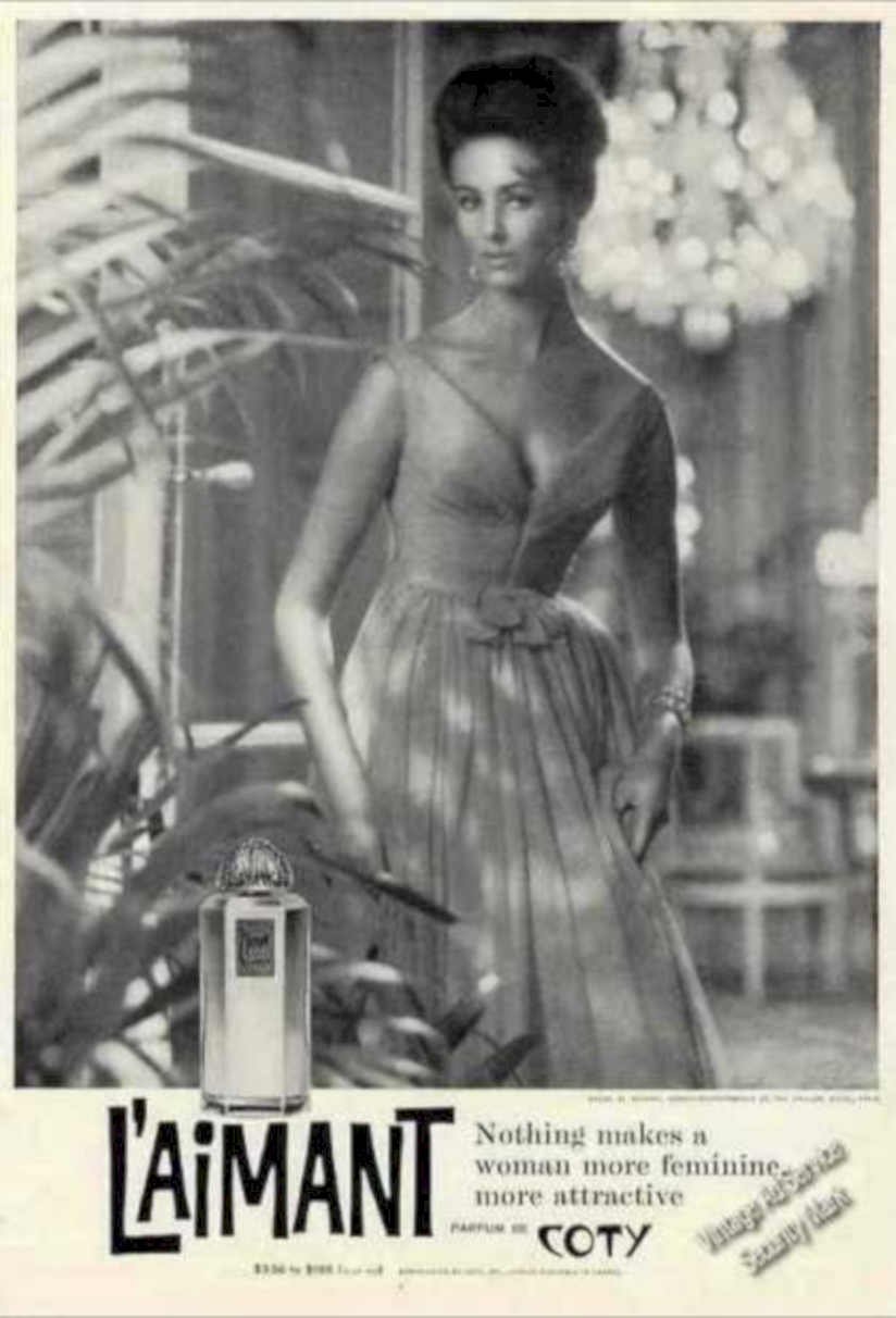 L Aimant Perfume Vintage Retro Advert Ads A4 Photo Print