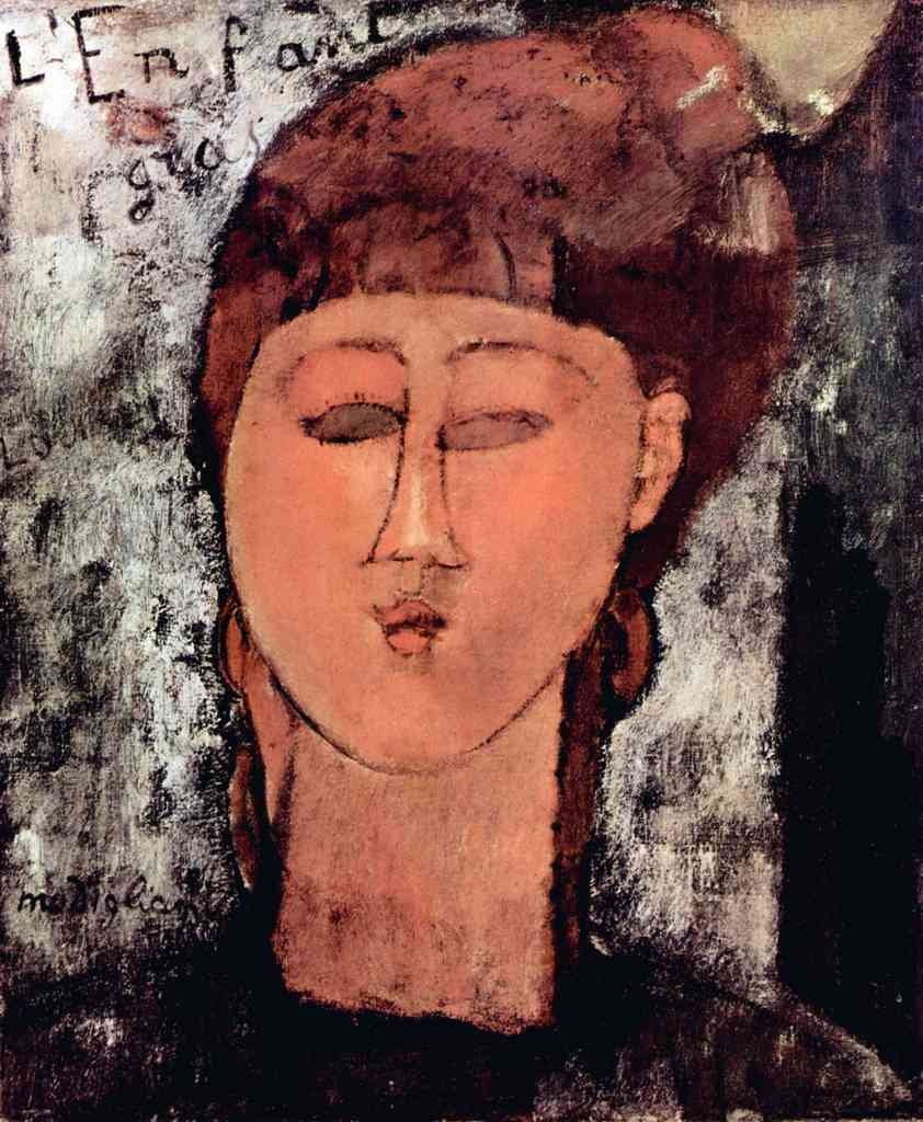 L Enfant Gras Modigliani A4 Photo Print
