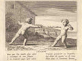 L Escrime 17thc Vintage A4 Photo Print