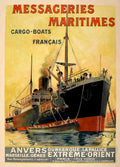 L Extreme Orient Vintage Retro Advert Poster A4 Photo Print