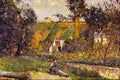 L Hermitage Tontiose Pissarro Impressionism A4 Photo Print