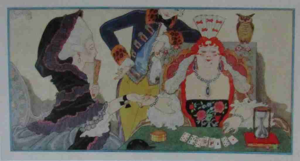 L Illustration 1924 George Barbier A4 Photo Print