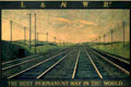 L Nw Tracks Vintage Retro Advert Ads A4 Photo Print