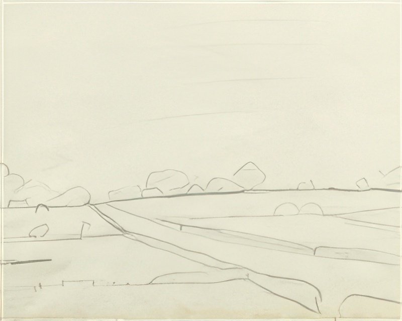 L S Lowry A Country Road 1 A4 Art Photo Print 1