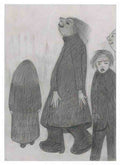 L S Lowry A Group Of Figures (2) A4 Photo Print 1