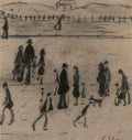 L S Lowry A Group Of People 3 A4 Art Photo Print 1