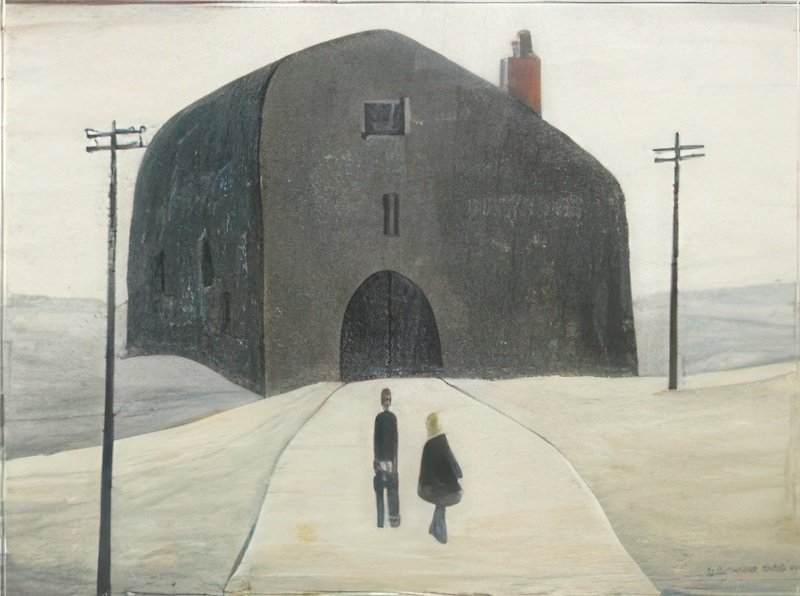L S Lowry A House(1) A4 Photo Print 1