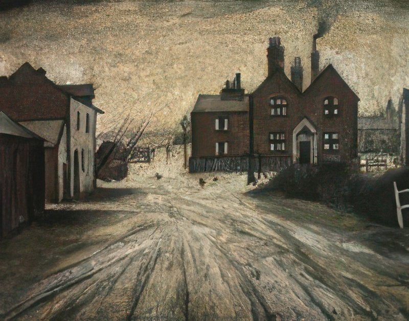L S Lowry A Lancashire Farm 1 A4 Art Photo Print 1