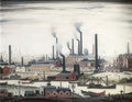 L S Lowry A River Bank(1) A4 Photo Print 1