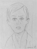 L S Lowry A Young Man 2 A4 Art Photo Print