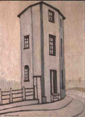L S Lowry An Old House, Lytham A4 Photo Print