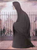 L S Lowry An Old Lady(1) A4 Photo Print 1