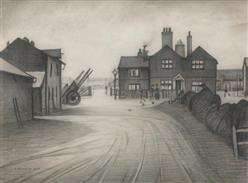 L S Lowry Arden's Farm, Swinton A4 Photo Print 1