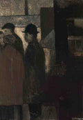 L S Lowry At The Pit Head(1) A4 Photo Print 1