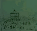 L S Lowry Bandstand(1) A4 Photo Print 1