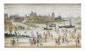 L S Lowry Beach Scene(1) A4 Photo Print 1