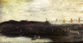 L S Lowry Beach With Yachts 1 A4 Art Photo Print 1