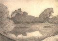 L S Lowry Behind St Annes 1 A4 Art Photo Print 1