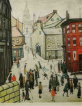 L S Lowry Berwick Upon Tweed(1) A4 Photo Print