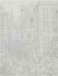 L S Lowry Busy Street Scene 1 A4 Art Photo Print