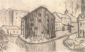 L S Lowry Canal Wharf, Manchester A4 Photo Print 1