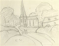 L S Lowry Church At Rockcliffe 1 A4 Art Photo Print 1