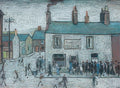 L S Lowry Cowles Fish And Chips, Cleator Moor A4 Art Photo Print 1