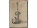 L S Lowry Crown Pole, Mottram A4 Photo Print 1