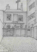 L S Lowry Crowthers Buildings, Ancoats, Manchester A4 Photo Print 1