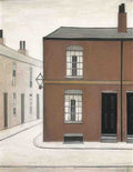 L S Lowry David Lloyd Georges Birthplace, Manchester A4 Photo Print