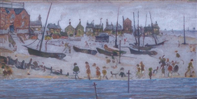 L S Lowry Deal Sands(2) A4 Photo Print 1