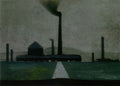 L S Lowry Derbyshire Steel Mills 1 A4 Art Photo Print 1