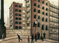L S Lowry Dwellings 2 A4 Art Photo Print 1