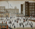 L S Lowry Early Morning(1) A4 Photo Print 1
