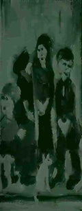 L S Lowry Family Group(11) A4 Photo Print 1