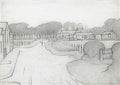 L S Lowry Farm Buildings, Lytham A4 Photo Print 1
