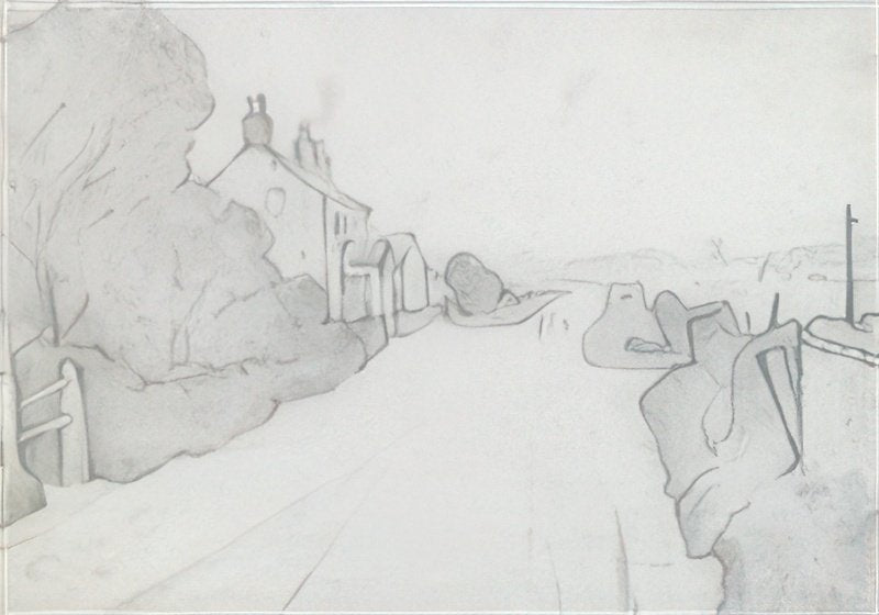L S Lowry Fylde Farm 3 A4 Art Photo Print 1