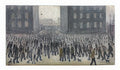 L S Lowry Going To The Match(1) A4 Photo Print 1