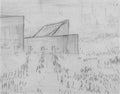 L S Lowry Going To The Match(6) A4 Photo Print 1