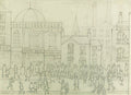 L S Lowry Going To The Pictures 1 A4 Art Photo Print 1