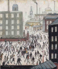 L S Lowry Going To Work(1) A4 Photo Print