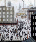 L S Lowry Going To Work 2 A4 Art Photo Print