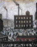 L S Lowry Going To Work(3) A4 Photo Print
